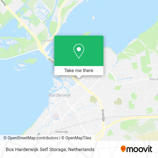Box Harderwijk Self Storage Karte