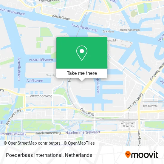 Poederbaas International map