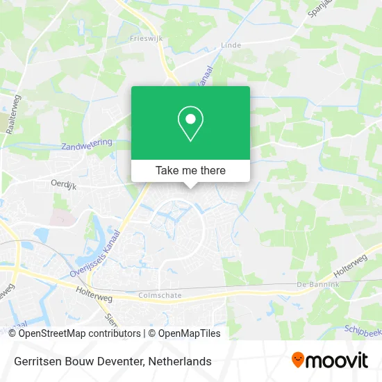 Gerritsen Bouw Deventer map