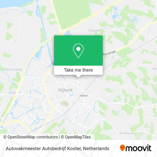 Autovakmeester Autobedrijf Koster map