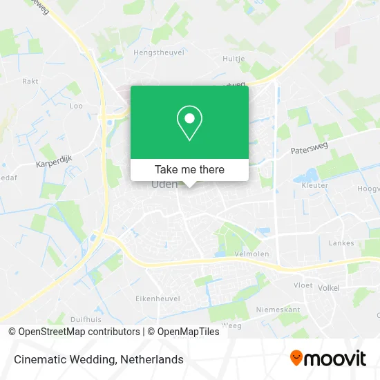 Cinematic Wedding Karte