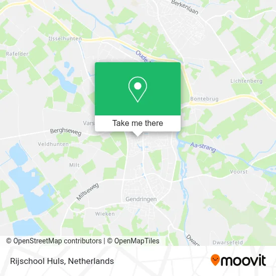 Rijschool Huls map