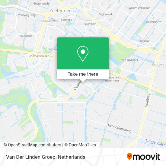 Van Der Linden Groep map