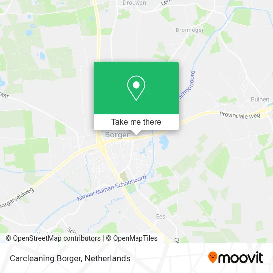 Carcleaning Borger map