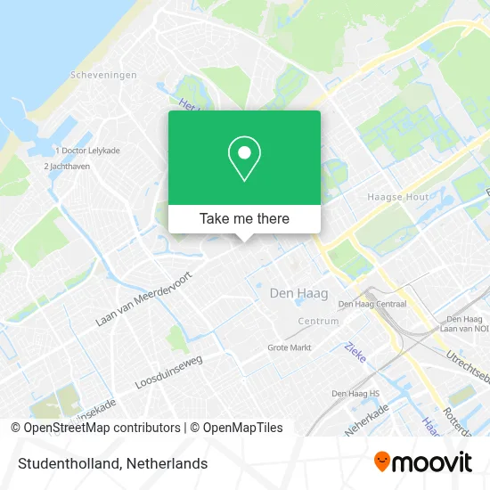 Studentholland map