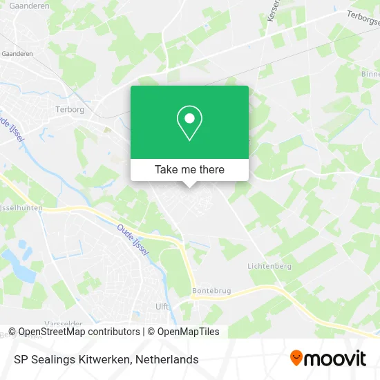 SP Sealings Kitwerken map