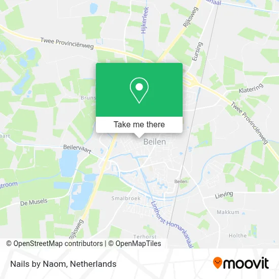 Nails by Naom map