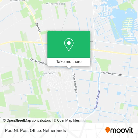 Postnl Postkantoor map