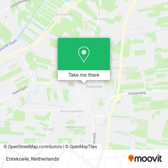 Entekoele map