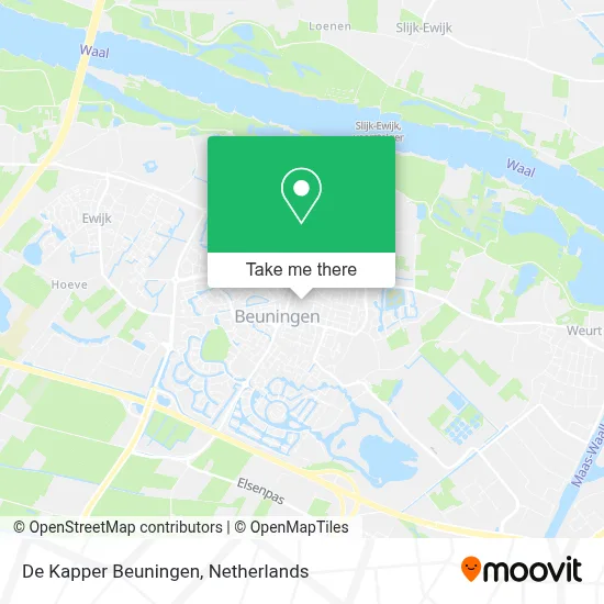 De Kapper Beuningen map