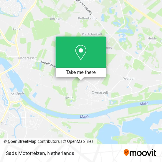 Sads Motorreizen map