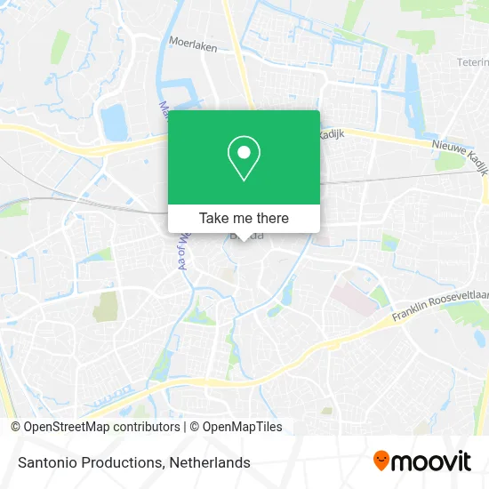 Santonio Productions map