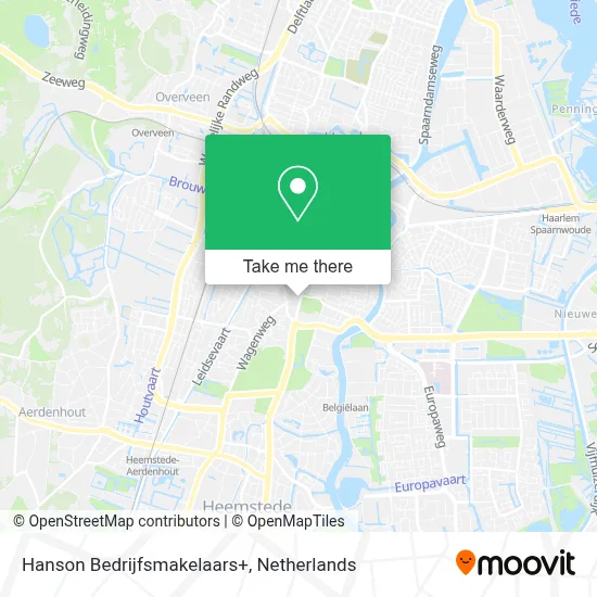 Hanson Bedrijfsmakelaars+ map