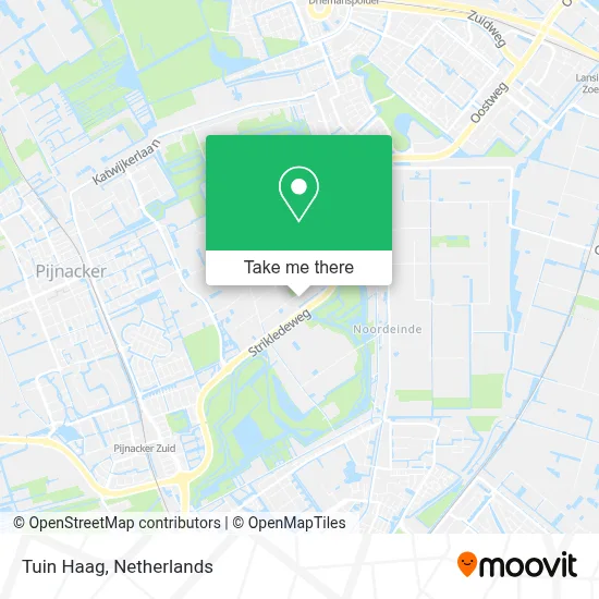 Tuin Haag map