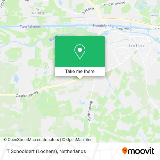 'T Schooldert (Lochem) map