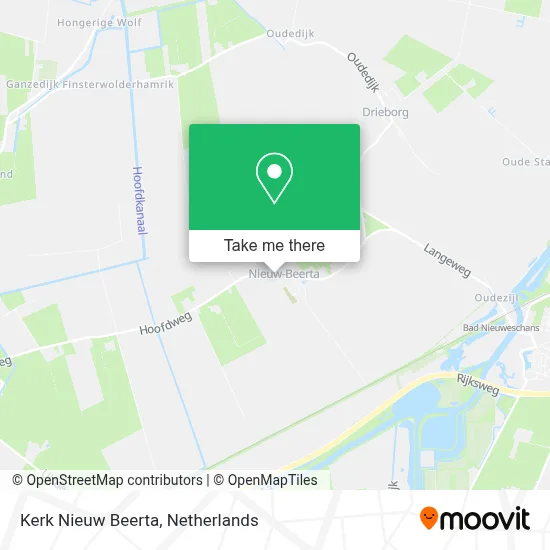 Kerk Nieuw Beerta map