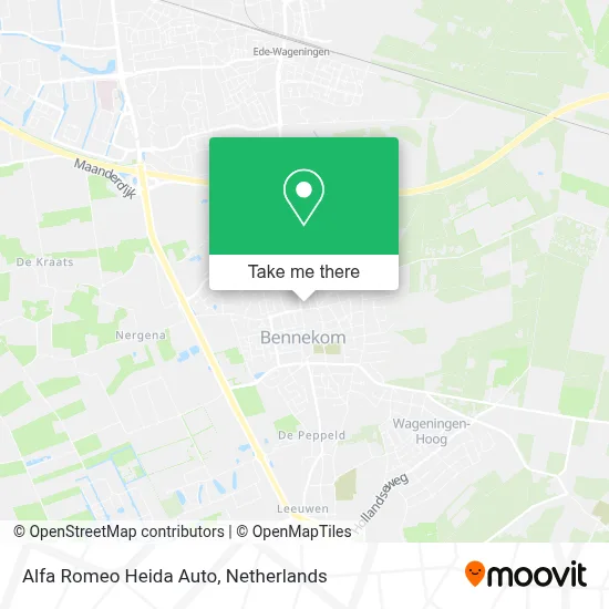Alfa Romeo Heida Auto map