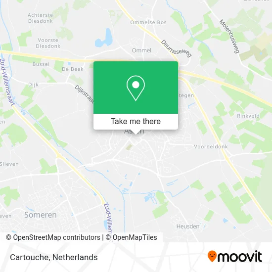 Cartouche map