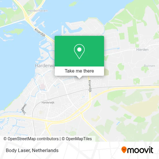 Body Laser map