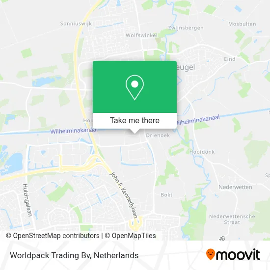 Worldpack Trading Bv map