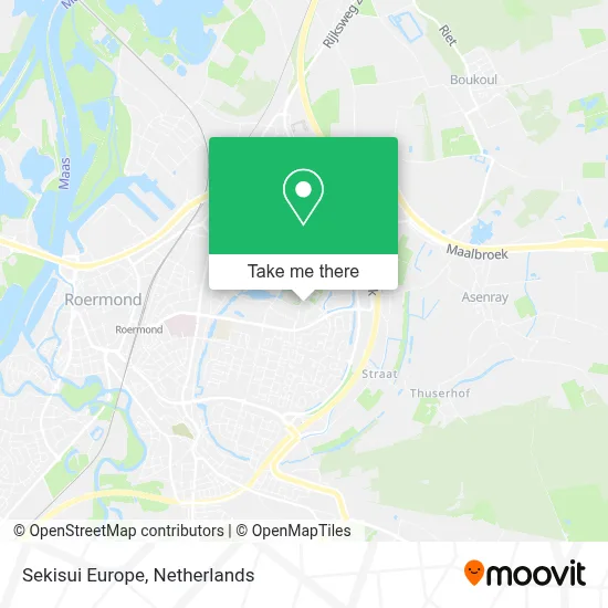 Sekisui Europe map