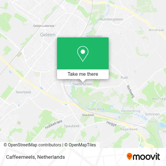 Caffeemeels map