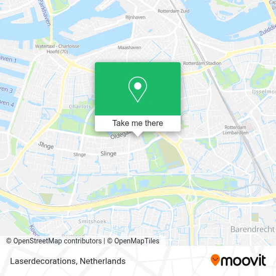 Laserdecorations map