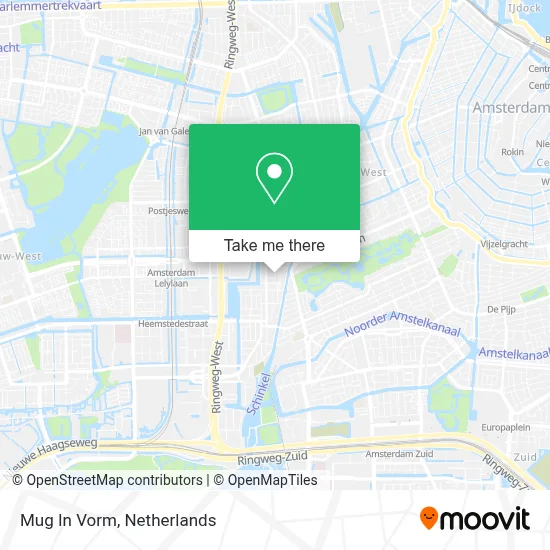 Mug In Vorm map
