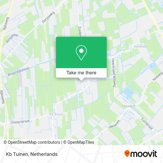 Kb Tuinen map