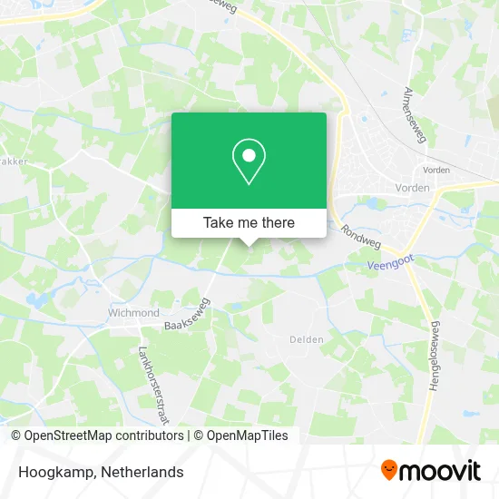 Hoogkamp map