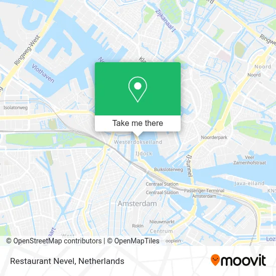 Restaurant Nevel map