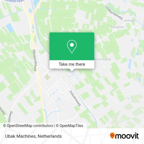 Ubak Machines map
