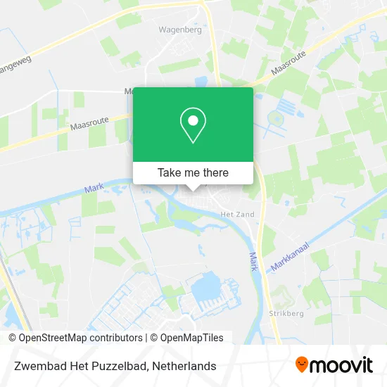 Zwembad Het Puzzelbad map