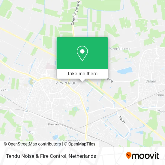 Tendu Noise & Fire Control map