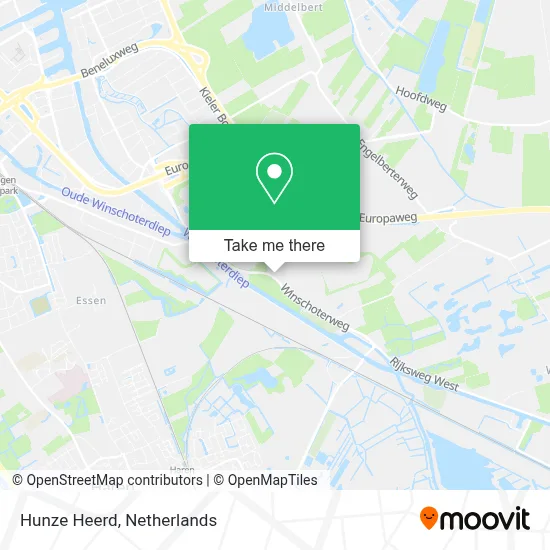Hunze Heerd map