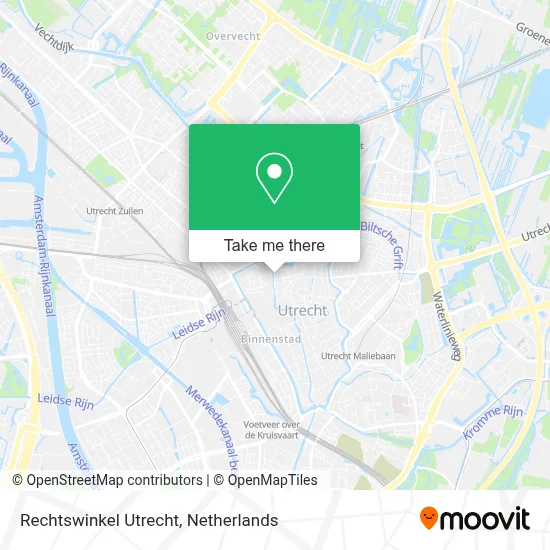 Rechtswinkel Utrecht map
