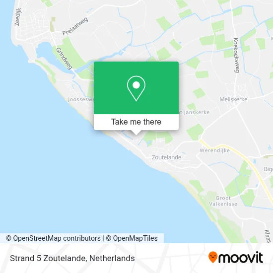 Strand 5 Zoutelande map