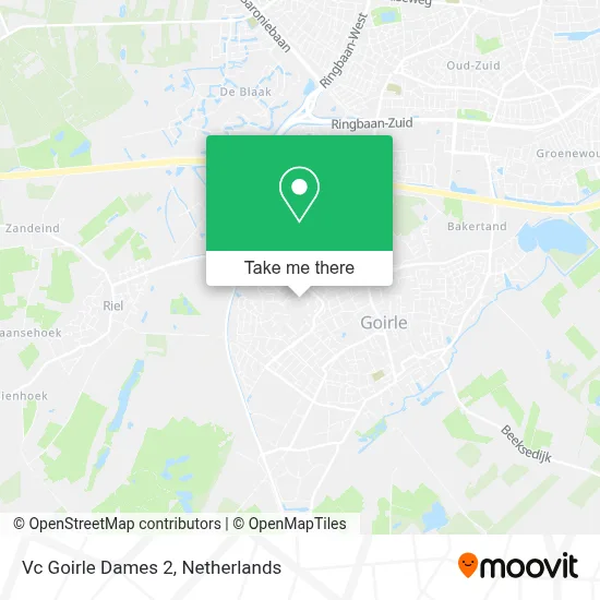 Vc Goirle Dames 2 map