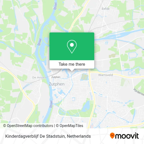 Kinderdagverblijf De Stadstuin map
