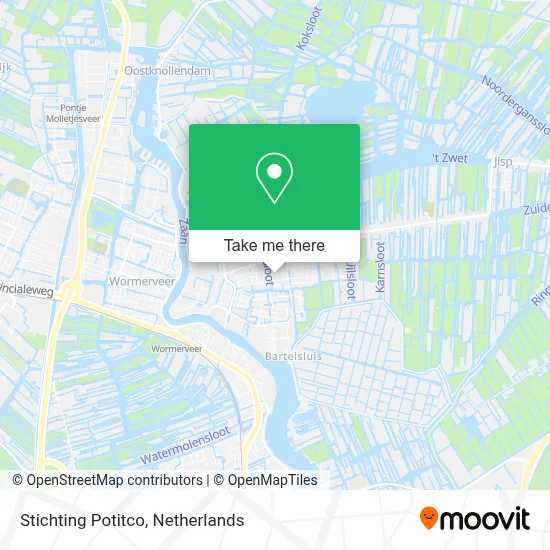 Stichting Potitco map