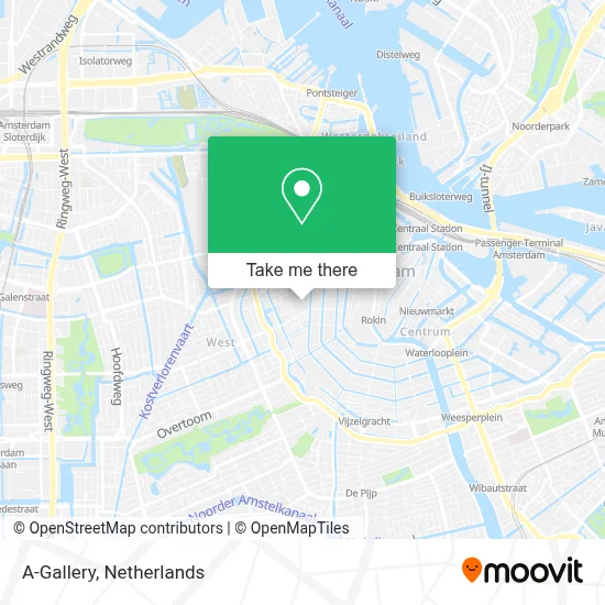 A-Gallery map