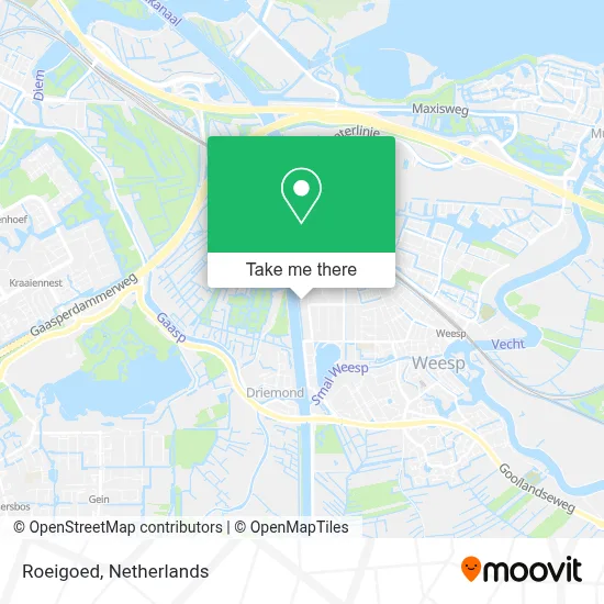 Roeigoed map