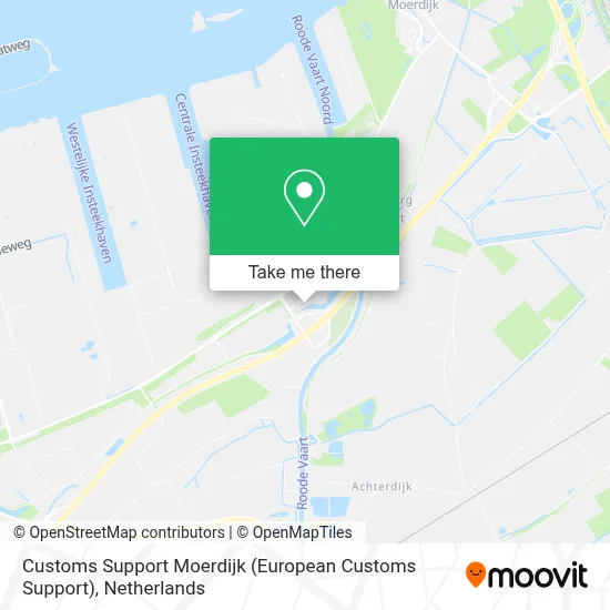 Customs Support Moerdijk (European Customs Support) Karte