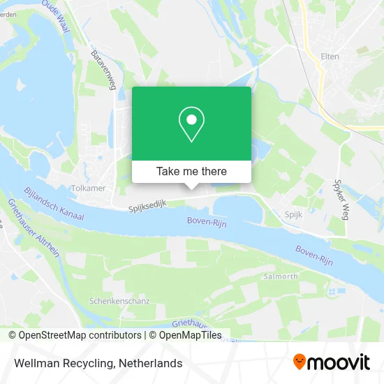 Wellman Recycling map