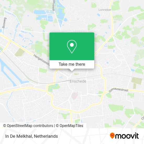 In De Melkhal map