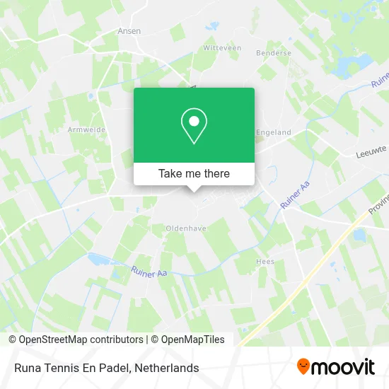 Runa Tennis En Padel map