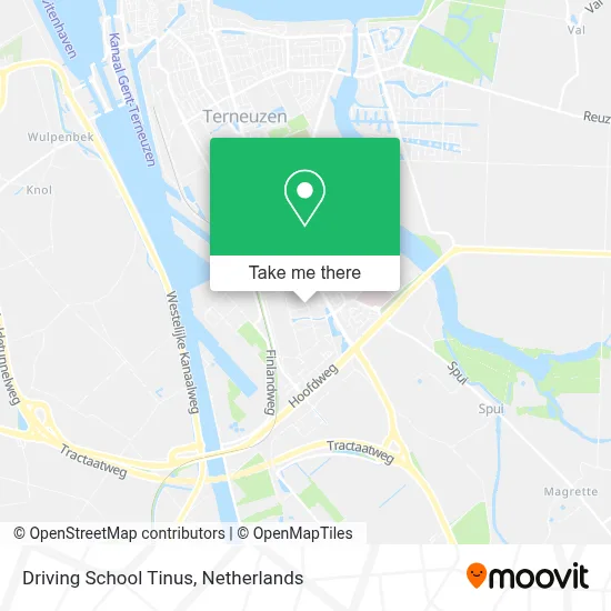 Driving School Tinus map