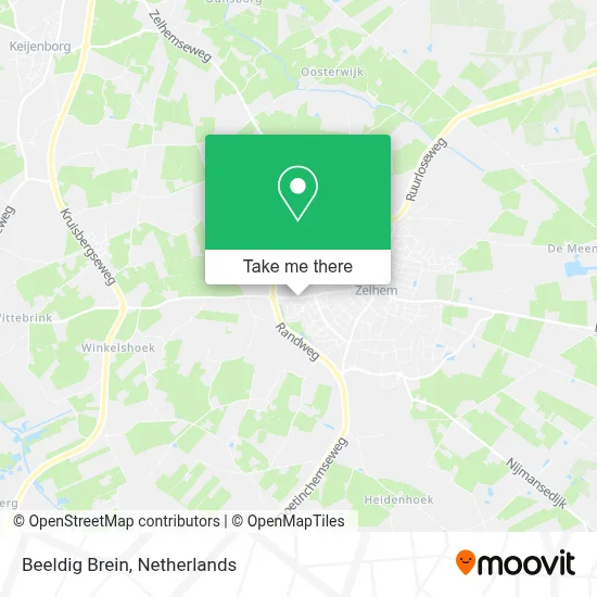 Beeldig Brein map