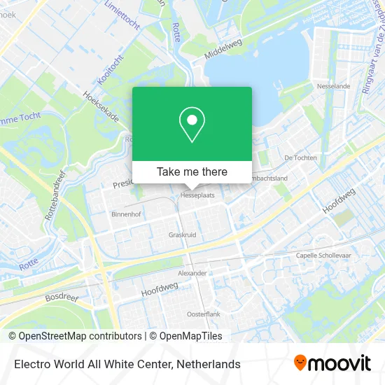 Electro World All White Center map