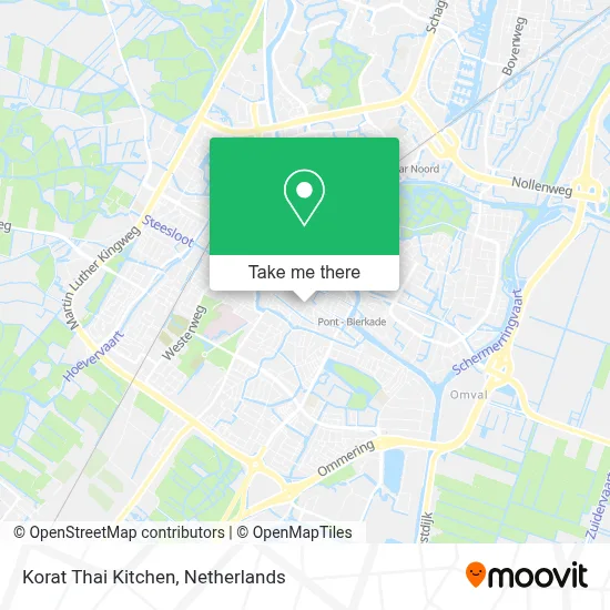 Korat Thai Kitchen map